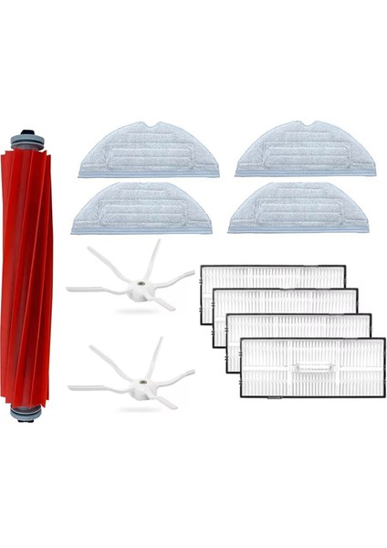 Roborock S7 Robot Süpürge Aksesuarları Fırça Filtre Paspas A (Yurt Dışından)