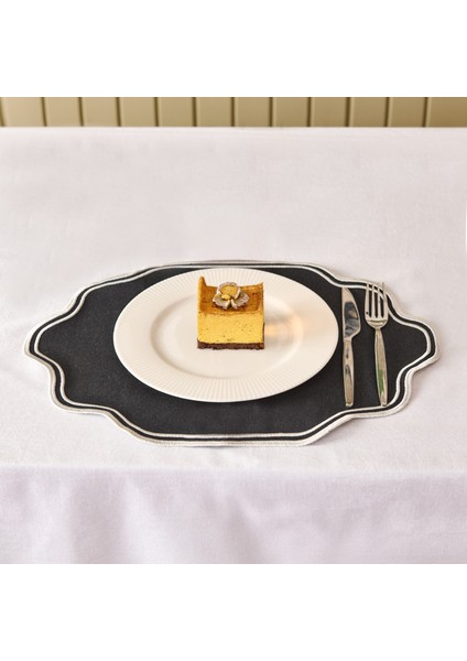 Soft Elegant Amerikan Servis - Siyah - 30X50 cm fırsatları