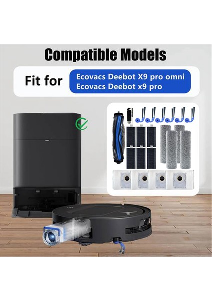Ecovacs Deebot X9 Pro Omni/x9 Pro Elektrikli Süpürge Için Aksesuar Kiti (Yurt Dışından) fiyatları