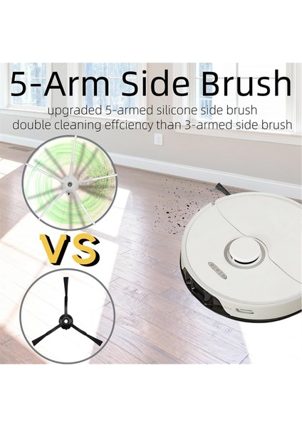 Eufy Robovac L70 Hibrid Roller Yan Fırça Hepa Filtre Mop Robot Vakum Süpürge Aksesuar Yedek Parça (Yurt Dışından) fiyatları