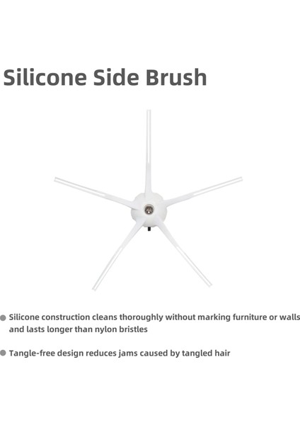 Eufy Robovac L70 Hibrid Roller Yan Fırça Hepa Filtre Mop Robot Vakum Süpürge Aksesuar Yedek Parça (Yurt Dışından) indirimleri