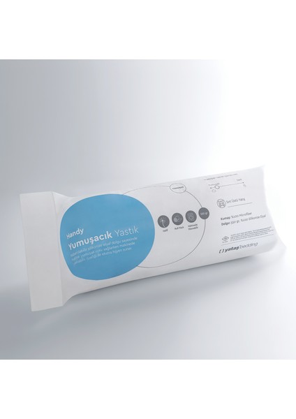 Bedding Yatas Bedding Handy 4'lü Roll Pack Yastık Seti 50 x 70 cm