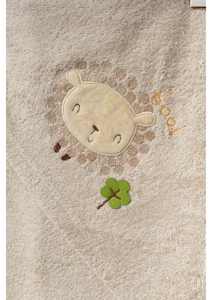 My Baby Kumsal % 100 Pamuk 0 - 24 Ay Bornoz Seti Kuzucuk Desen Kutu İçerisinde 30039