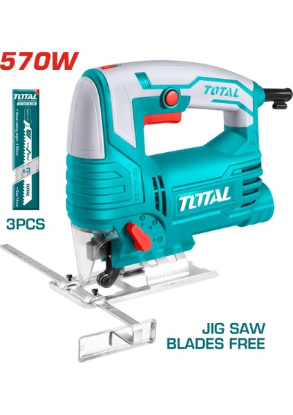 Elektrikli Dekupaj Testeresi 220 - 240V~50/60Hz 800 - 3000 Rpm 4 Kademeli Sarkaç Fonksiyonu TS206656 fiyatları