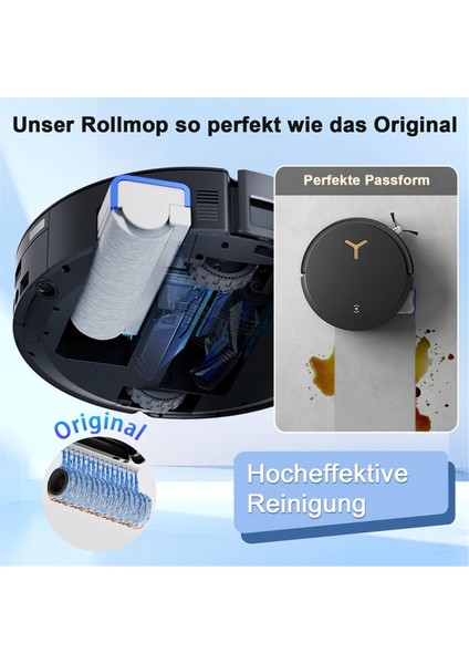 Ecovacs Deebot X8 Için Aksesuar Seti, X8 Pro Omni: Toz Torbaları, Hepa Filtreleri, Yan Fırçalar, Silindir Paspası, Ana Fırça Içerir (Yurt Dışından) modelleri