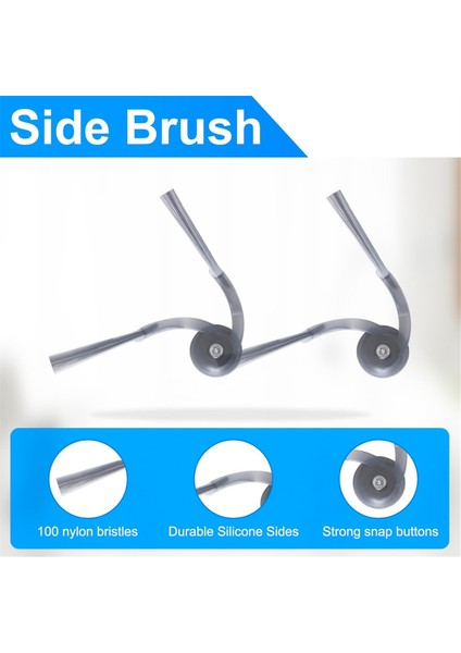 Roborock S10R Robot Süpürge Yedek Yan Fırça ve Hepa Filtreleri (Yurt Dışından) fırsatları