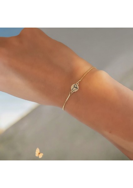 14 Ayar Plakalı Altın Müzik Sevgisi Temalı Zincirli Yuvarlak Motifli Hediye BILEKLIK-417SEMBOL fiyatları