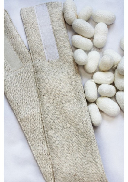 Defne&Apollon İpekçilik Özel Tasarım %100 Saf Ipek El Dokuması Uyku Göz Bandı- Barış Ipeği/peace Silk modelleri