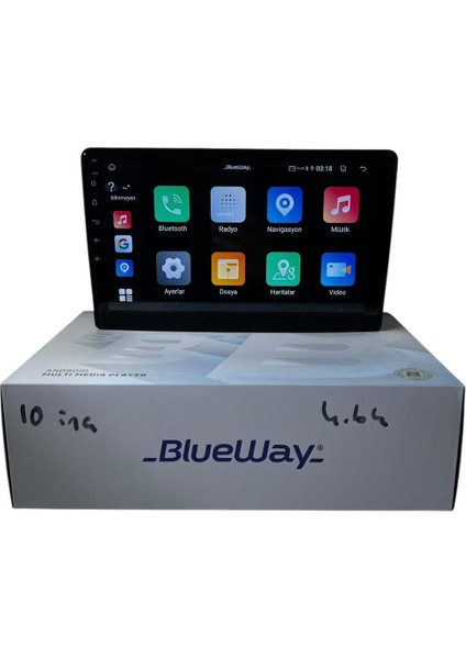 Citroen C3-C5 Blueway 4-64 Profesyonel Oem Multimedia