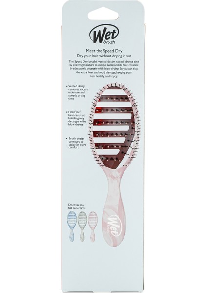 Speed Dry Sweet Seaglass Saç Fırçası Pembe
