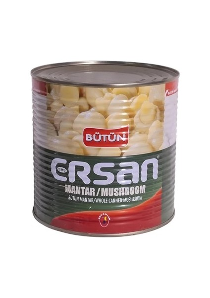 Bütün Mantar Konservesi 2640 gr x 6 Adet