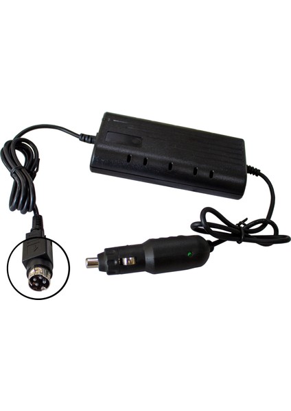 Araç Adaptörü 12V 5 Amper Input: 12V=6A Output: 12V=5A