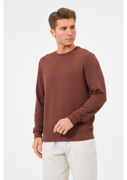 Erkek Oversize Bisiklet Yaka Sucuba Sweatshirt fiyatları