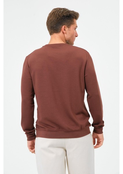 Erkek Oversize Bisiklet Yaka Sucuba Sweatshirt fırsatları