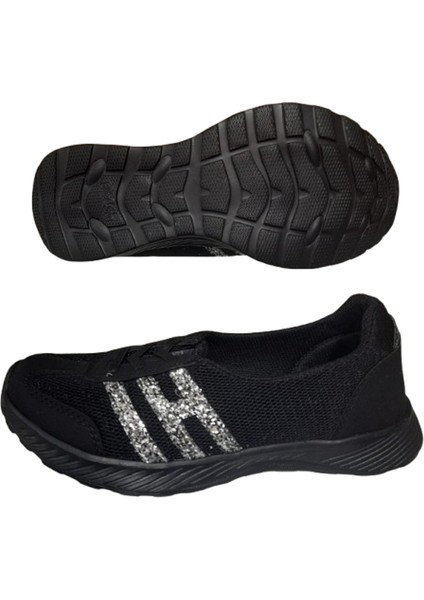 Ortapedik Siyah-Simli Anorak Rahat Spor Babet indirimleri