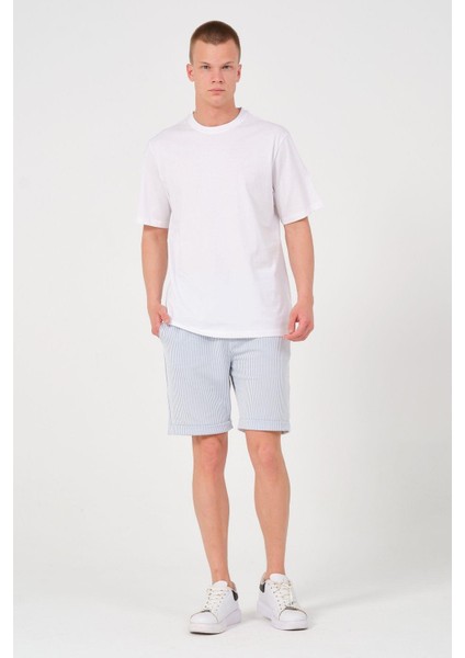 Erkek %100 Pamuk Oversize Tişört Basic Bisiklet Yaka Kısa Kollu T-Shirt modelleri