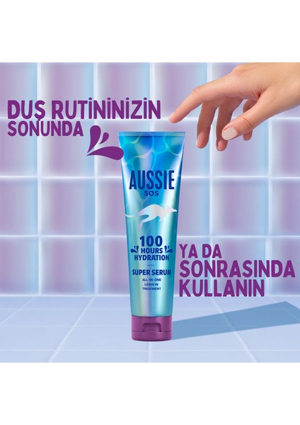 Sos Super Serum Kuru Saçlar Için. Durulanmayan Serum 160 ML. 100 Saat Nemli Saçlar fırsatları