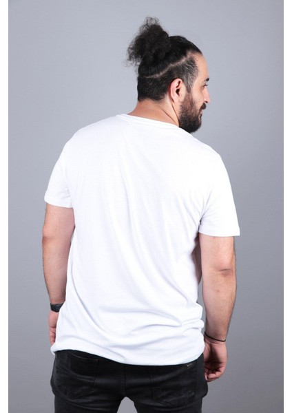 Büyük Beden Basic T-Shirt %100 Pamuk Tişört fırsatları