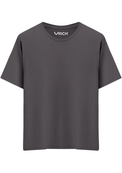 Erkek 2 Li Paket %100 Pamuk Oversize Tişört Basic Bisiklet Yaka Kısa Kollu T-Shirt modelleri