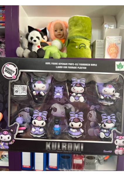 Kuromi Altılı Figür Oyuncak modelleri