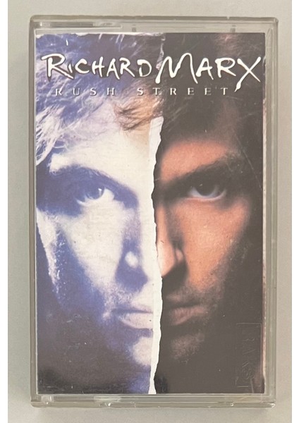 Richard Marx Rush Street Kaset (Orjnal Dönem Baskı Kaset)