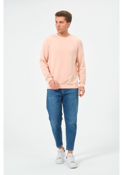 Erkek Oversize Bisiklet Yaka Sucuba Sweatshirt indirimleri