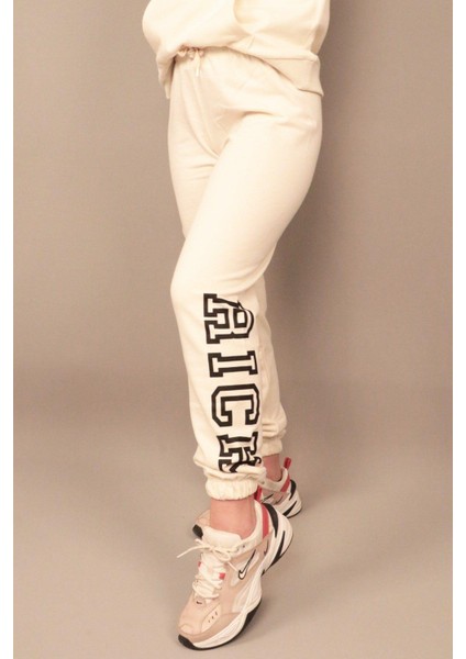 Rich Kadın Baskılı Eşofman Altı