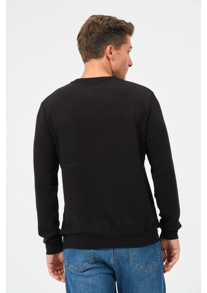 Erkek Oversize Bisiklet Yaka Sucuba Sweatshirt indirimleri