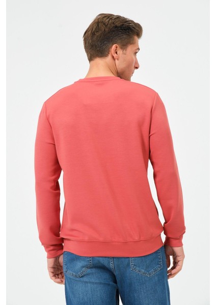 Erkek Oversize Bisiklet Yaka Sucuba Sweatshirt fırsatları