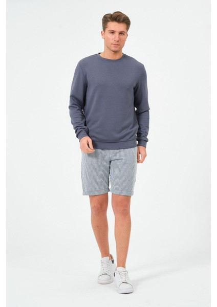 Erkek Oversize Bisiklet Yaka Sucuba Sweatshirt indirimleri