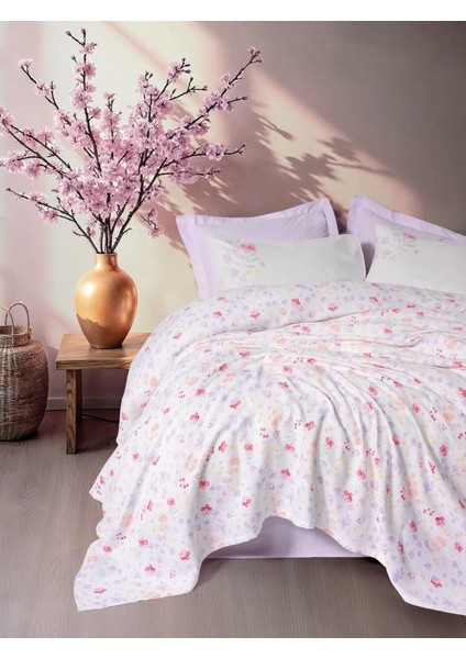 Estiva Çift Kişilik Pike Takımı Winsome Lila