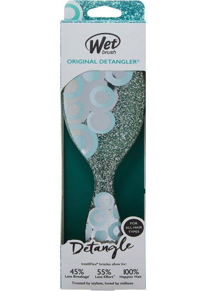 Groovy Disco Dolaşık Açıcı Saç Fırçası Turkuaz modelleri