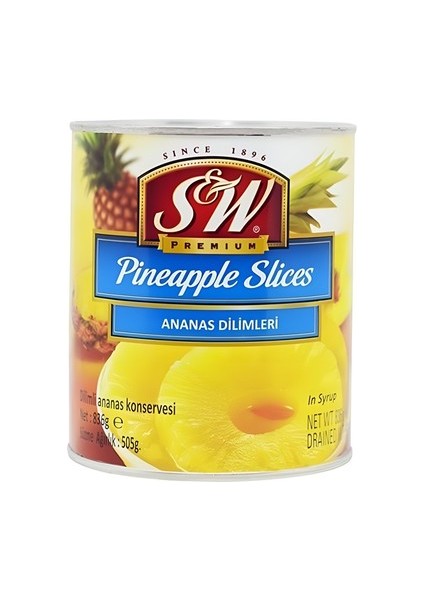 Dilimli Ananas Konservesi 836 gr
