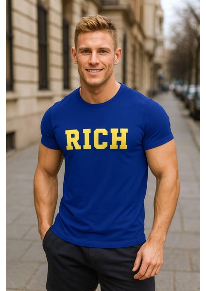 Erkek Nakış Baskılı T-Shirt fiyatları