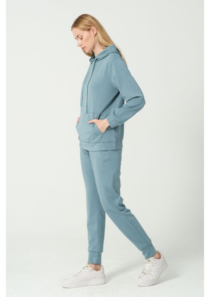 Kadın Yumuşak Kumaş Eşofman Takımı Eşofman Altı ve Sweatshirt modelleri