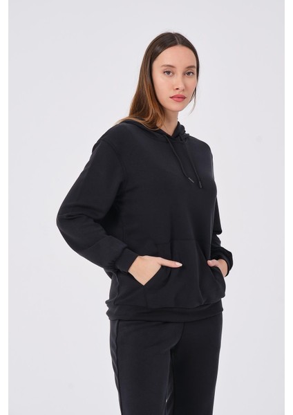 Kadın Yumuşak Kumaş Eşofman Takımı Eşofman Altı ve Sweatshirt modelleri