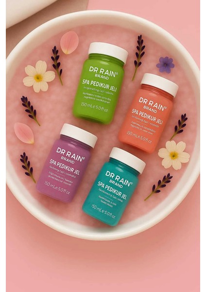 Manikür & Pedikür & Spa Jelly - Tek Kullanımlık (4 Adet) modelleri
