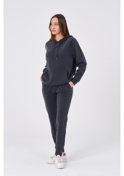 Kadın Yumuşak Kumaş Eşofman Takımı Eşofman Altı ve Sweatshirt fırsatları