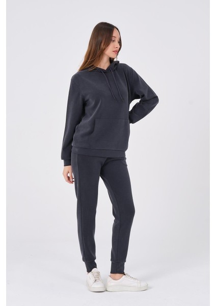 Kadın Yumuşak Kumaş Eşofman Takımı Eşofman Altı ve Sweatshirt indirimleri