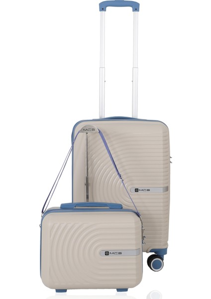 Polipropilen 2'li Valiz Seti Kabin & Makyaj V374