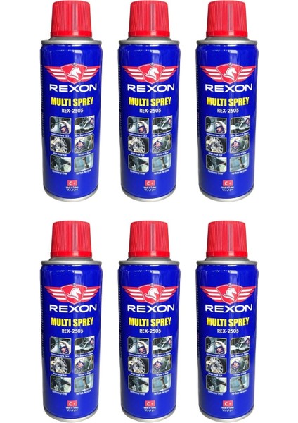Multi Çok Amaçlı Sprey 200ML 6 Adet