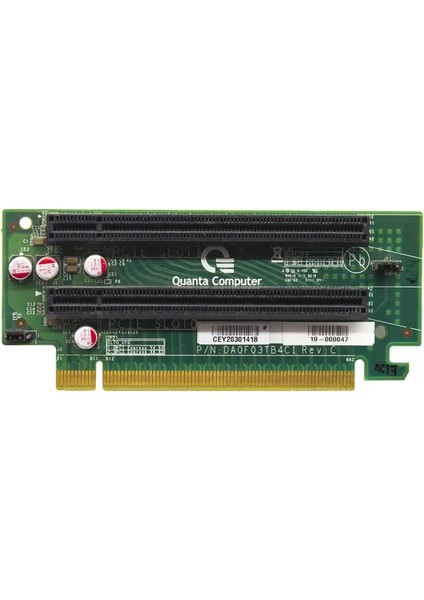 -Riser 2u Çiftli Pcı-E 16X Riser Card
