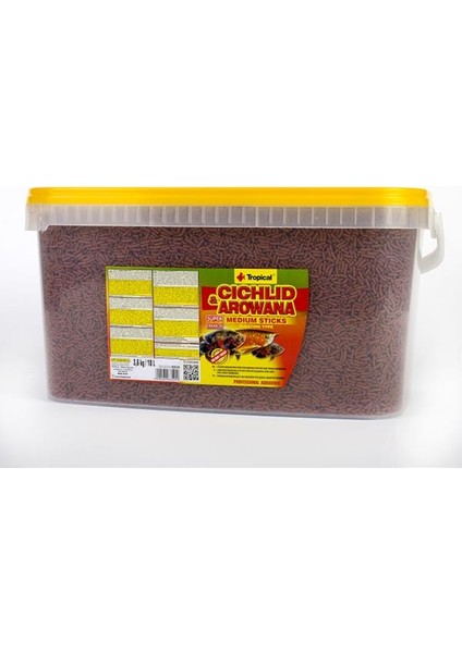 Cichlid Arowana Medium Sticks 250GR - Kovadan Bölme fiyatları