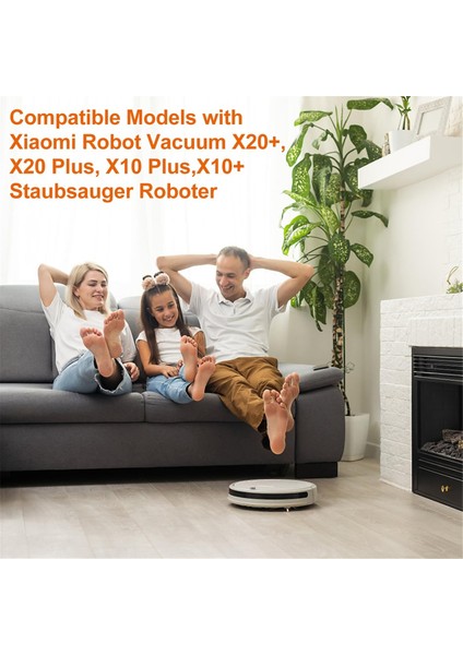 Xiaomi Için Aksesuar X20+ /X10+ Robot Elektrikli Süpürge, Yedek Ana Fırça Paspas Ped Toz Torbaları Yan Fırça Filtreleri (Yurt Dışından) indirimleri