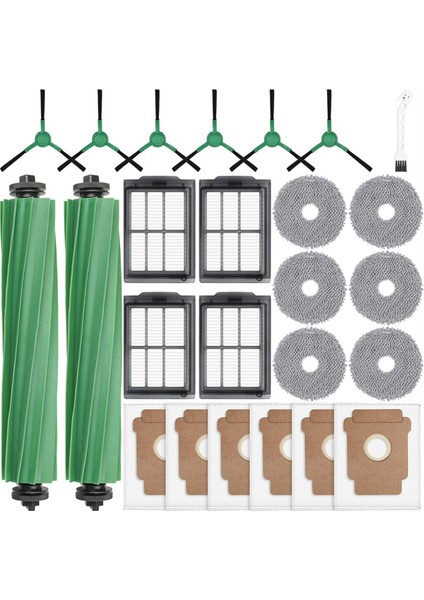 Vorwerk Kobold Için VR200 VR300 Vakum Temizleyici Aksesuarları Silindir Yan Fırça Hepa Filtre Ultra Dayanıklı Aksesuarlar (Yurt Dışından)