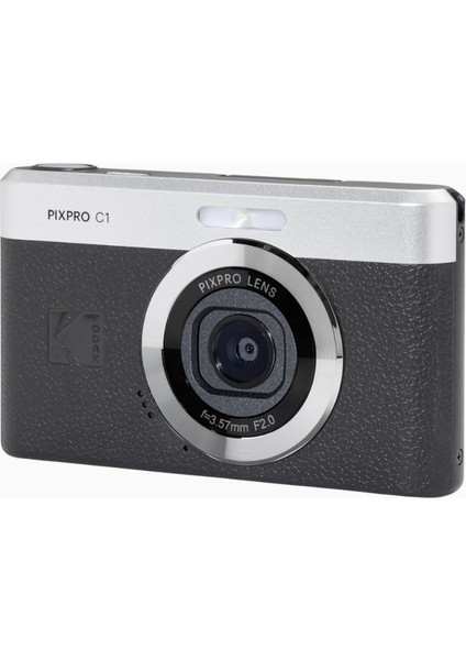 Pixpro C1 Dijital Fotoğraf Makinesi, 3 Mp Bsı Cmos, 4x Optik Zoom ve LED Flaş