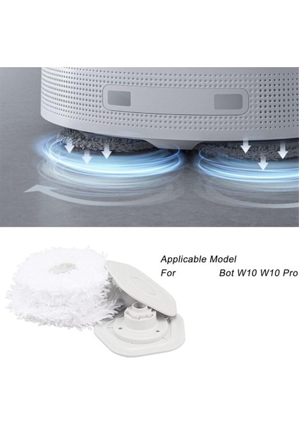 Dream Sweeping Robot W10PRO Aksesuarları Vakum Süpürge Mop Bez Yedek Parçaları Paspas Ped (Yurt Dışından) indirimleri