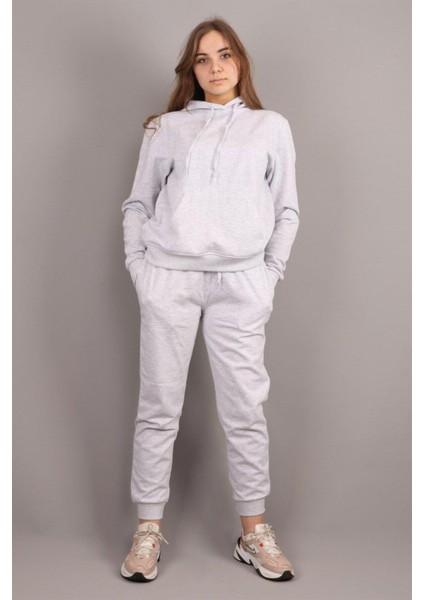 Rich Kadın Basic Örme Cepli Eşofman Altı Pantolon