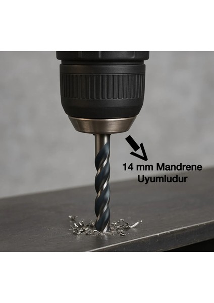 Hss Metal Ahşap Delme Ucu 14 mm (5 Adet) fiyatları