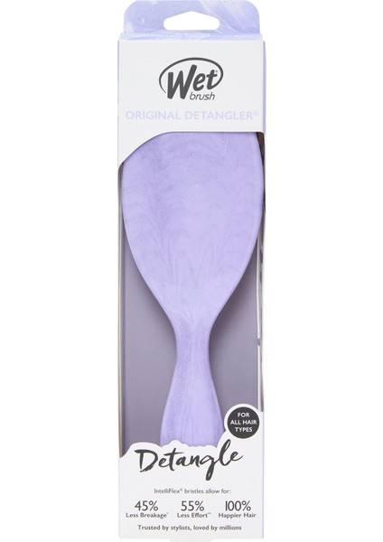 Glitter Waves Dolaşık Açıcı Saç Fırçası Mor modelleri